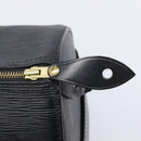 LOUIS VUITTON Epi Speedy 30 Hand Bag Noir M43002 LV Auth BA16002V-9