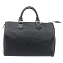 LOUIS VUITTON Epi Speedy 30 Hand Bag Noir M43002 LV Auth BA16002V-13