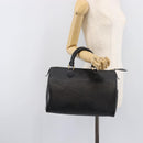 LOUIS VUITTON Epi Speedy 30 Hand Bag Noir M43002 LV Auth BA16002V-23