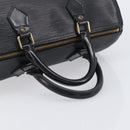 LOUIS VUITTON Epi Speedy 30 Hand Bag Noir M43002 LV Auth BA16002V-7