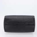 LOUIS VUITTON Epi Speedy 30 Hand Bag Noir M43002 LV Auth BA16002V-5