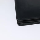 Christian Dior Shoulder Bag Leather Black Gold Auth BA1601-15