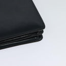 Christian Dior Shoulder Bag Leather Black Gold Auth BA1601-16