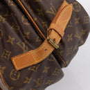 LOUIS VUITTON Monogram Saumur 43 Shoulder Bag M42252 LV Auth BA16012-13