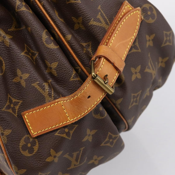 LOUIS VUITTON Monogram Saumur 43 Shoulder Bag M42252 LV Auth BA16012