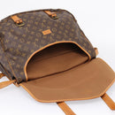LOUIS VUITTON Monogram Saumur 43 Shoulder Bag M42252 LV Auth BA16012-16