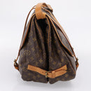 LOUIS VUITTON Monogram Saumur 43 Shoulder Bag M42252 LV Auth BA16012-4