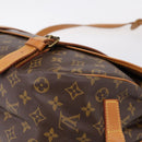 LOUIS VUITTON Monogram Saumur 43 Shoulder Bag M42252 LV Auth BA16012-9