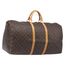 LOUIS VUITTON Monogram Keepall 60 Boston Bag M41422 LV Auth BA16016-1