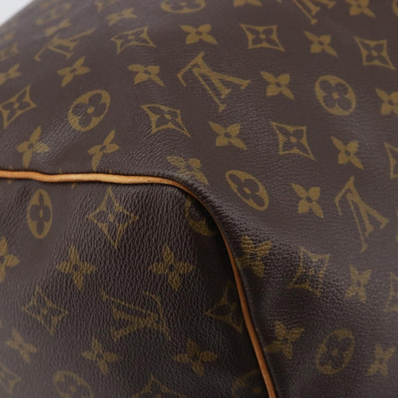 LOUIS VUITTON Monogram Keepall 60 Boston Bag M41422 LV Auth BA16016