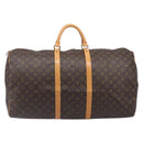LOUIS VUITTON Monogram Keepall 60 Boston Bag M41422 LV Auth BA16016-2