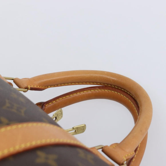 LOUIS VUITTON Monogram Keepall 60 Boston Bag M41422 LV Auth BA16016