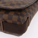 LOUIS VUITTON Damier Ebene Brooklyn MM Shoulder Bag N51211 LV Auth BA16019A-15
