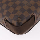 LOUIS VUITTON Damier Ebene Brooklyn MM Shoulder Bag N51211 LV Auth BA16019A-16