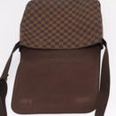 LOUIS VUITTON Damier Ebene Brooklyn MM Shoulder Bag N51211 LV Auth BA16019A-19