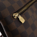 LOUIS VUITTON Damier Ebene Brooklyn MM Shoulder Bag N51211 LV Auth BA16019A-24