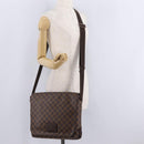 LOUIS VUITTON Damier Ebene Brooklyn MM Shoulder Bag N51211 LV Auth BA16019A-26