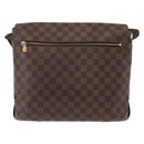 LOUIS VUITTON Damier Ebene Brooklyn MM Shoulder Bag N51211 LV Auth BA16019A-2