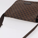LOUIS VUITTON Damier Ebene Brooklyn MM Shoulder Bag N51211 LV Auth BA16019A-6