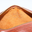 LOUIS VUITTON Epi Soufflot Pouch Brown LV Auth BA16021-18