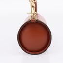 LOUIS VUITTON Epi Soufflot Pouch Brown LV Auth BA16021-4