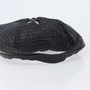 Bottega Veneta INTRECCIATO Hobo Bag Leather outlet Black 115654 Auth BA16024SAV-7