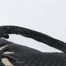 Bottega Veneta INTRECCIATO Hobo Bag Leather outlet Black 115654 Auth BA16024SAV-8