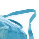 Balenciaga Classic Squash Bag Leather 2way Blue Silver 285698 Auth BA16025M-15