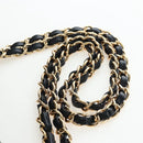 CHANEL Chain Big Matelasse30 Bag Caviar Skin Black Gold CC Auth BA16027SAV-15