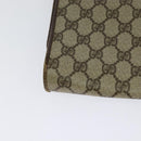 GUCCI GG Supreme Shoulder Bag PVC Beige Gold 904 02 050 Auth BA1603-15