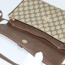 GUCCI GG Supreme Shoulder Bag PVC Beige Gold 904 02 050 Auth BA1603-10