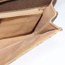 GUCCI GG Supreme Shoulder Bag PVC Beige Gold 904 02 050 Auth BA1603-19