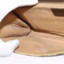 GUCCI GG Supreme Shoulder Bag PVC Beige Gold 904 02 050 Auth BA1603-20