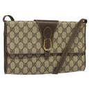 GUCCI GG Supreme Shoulder Bag PVC Beige Gold 904 02 050 Auth BA1603-1