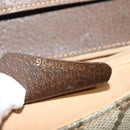 GUCCI GG Supreme Shoulder Bag PVC Beige Gold 904 02 050 Auth BA1603-12