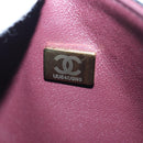 CHANEL Chain Matelasse 23 Shoulder Bag Caviar Skin Black Gold CC Auth BA16030SV-11