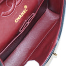 CHANEL Chain Matelasse 23 Shoulder Bag Lamb Skin Black Gold CC Auth BA16032SAV-26