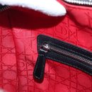 Christian Dior Canage Lady Dior Large Bag Lamb Skin 2way Black Auth BA16035V-23