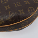LOUIS VUITTON Monogram Pochette Croissant Shoulder Bag M51510 LV Auth BA16038V-16