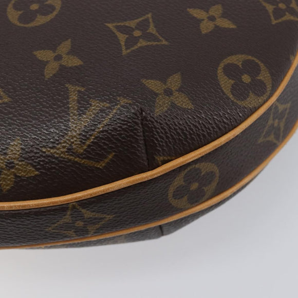 LOUIS VUITTON Monogram Pochette Croissant Shoulder Bag M51510 LV Auth BA16038V