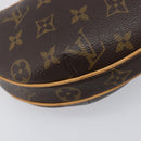 LOUIS VUITTON Monogram Pochette Croissant Shoulder Bag M51510 LV Auth BA16038V-17