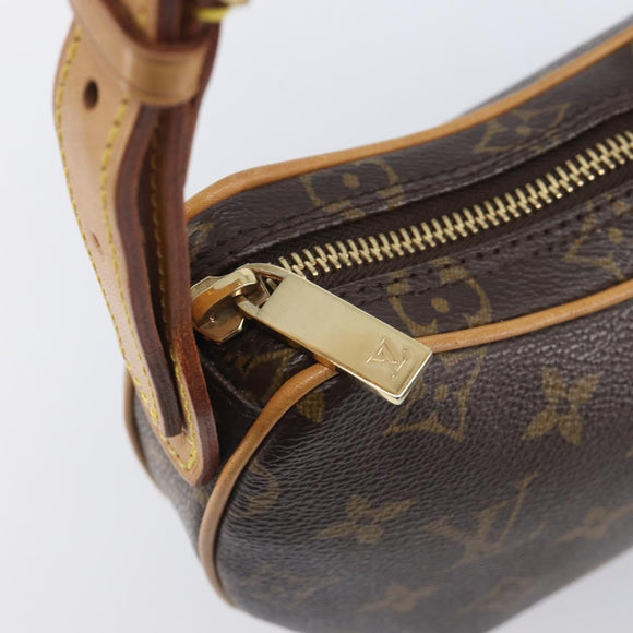 LOUIS VUITTON Monogram Pochette Croissant Shoulder Bag M51510 LV Auth BA16038V