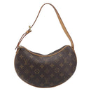 LOUIS VUITTON Monogram Pochette Croissant Shoulder Bag M51510 LV Auth BA16038V-13