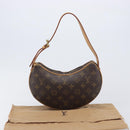 LOUIS VUITTON Monogram Pochette Croissant Shoulder Bag M51510 LV Auth BA16038V-12