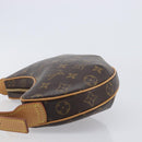 LOUIS VUITTON Monogram Pochette Croissant Shoulder Bag M51510 LV Auth BA16038V-4