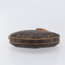 LOUIS VUITTON Monogram Pochette Croissant Shoulder Bag M51510 LV Auth BA16038V-5
