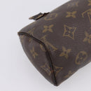 LOUIS VUITTON Monogram Mini Speedy Hand Bag M41534 LV Auth BA16039-17