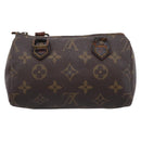 LOUIS VUITTON Monogram Mini Speedy Hand Bag M41534 LV Auth BA16039-2