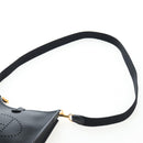 HERMES Evelyn 16 TPM Shoulder Bag Leather Black Gold Auth BA16042SV-14