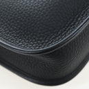 HERMES Evelyn 16 TPM Shoulder Bag Leather Black Gold Auth BA16042SV-17